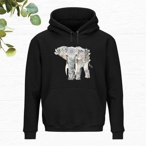 Elephant hoodie, Elephant tshirt